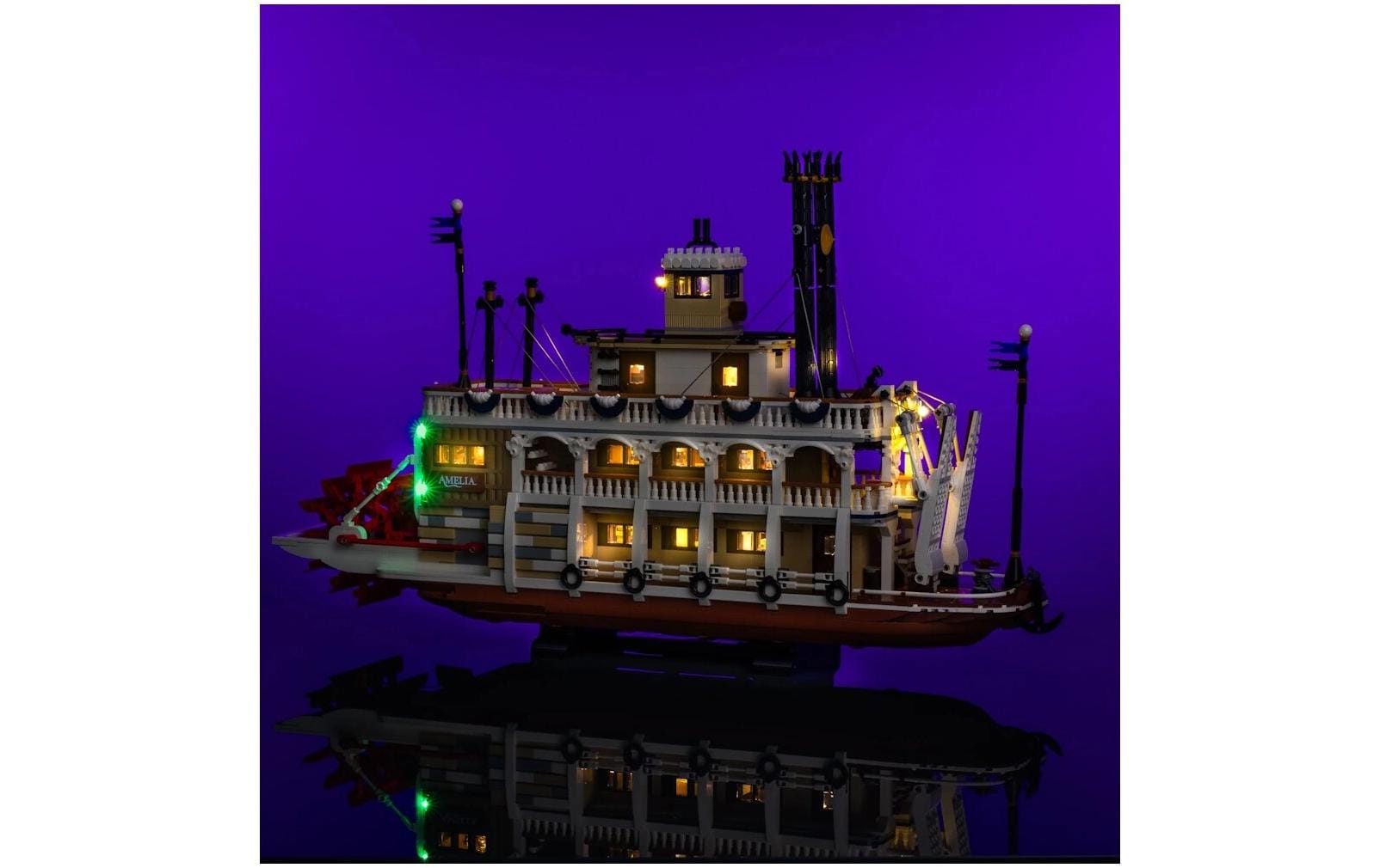 Light My Bricks LED-Licht-Set für LEGO® 21356 Flussraddampfer
