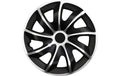 Werkthor Radkappen 13 Zoll 4er Set 4er Set in Silber/Schwarz 13''