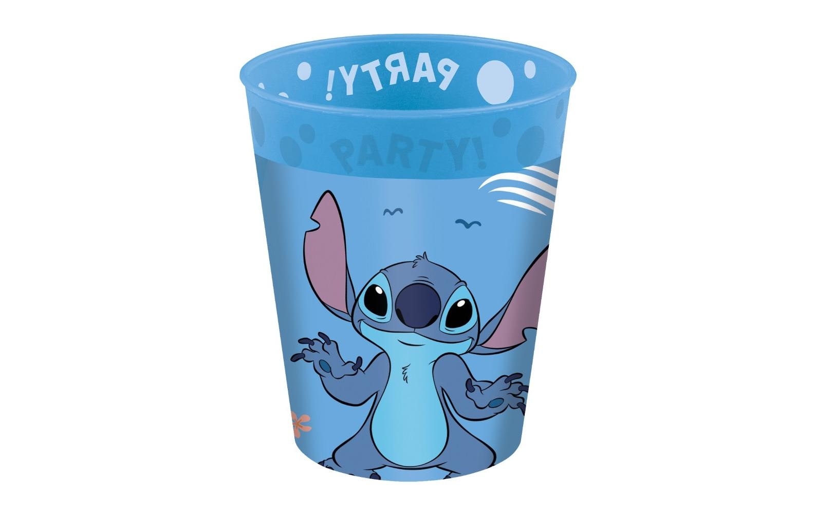 We fiesta Party Kindertrinkbecher Stitch 250 ml, 4 Stück