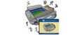 Iconic Puzzle Puzzle Chelesea FC – Stamford Bridge Stadium