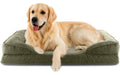 Lumaland Hundebett Indoor Cord L Olivgrün