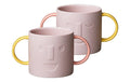 Chic Mic Kindertasse Good Mood Rosa/Gelb
