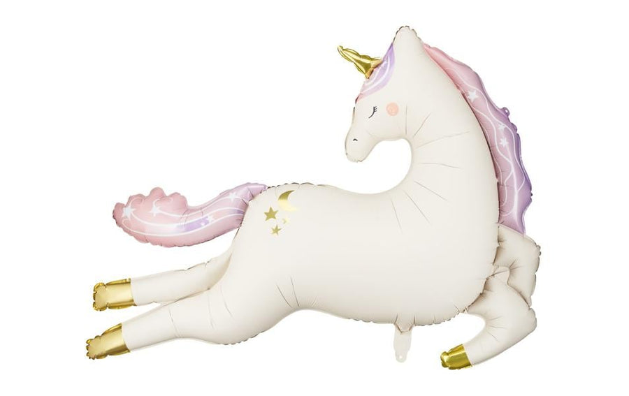 Partydeco Folienballon Einhorn