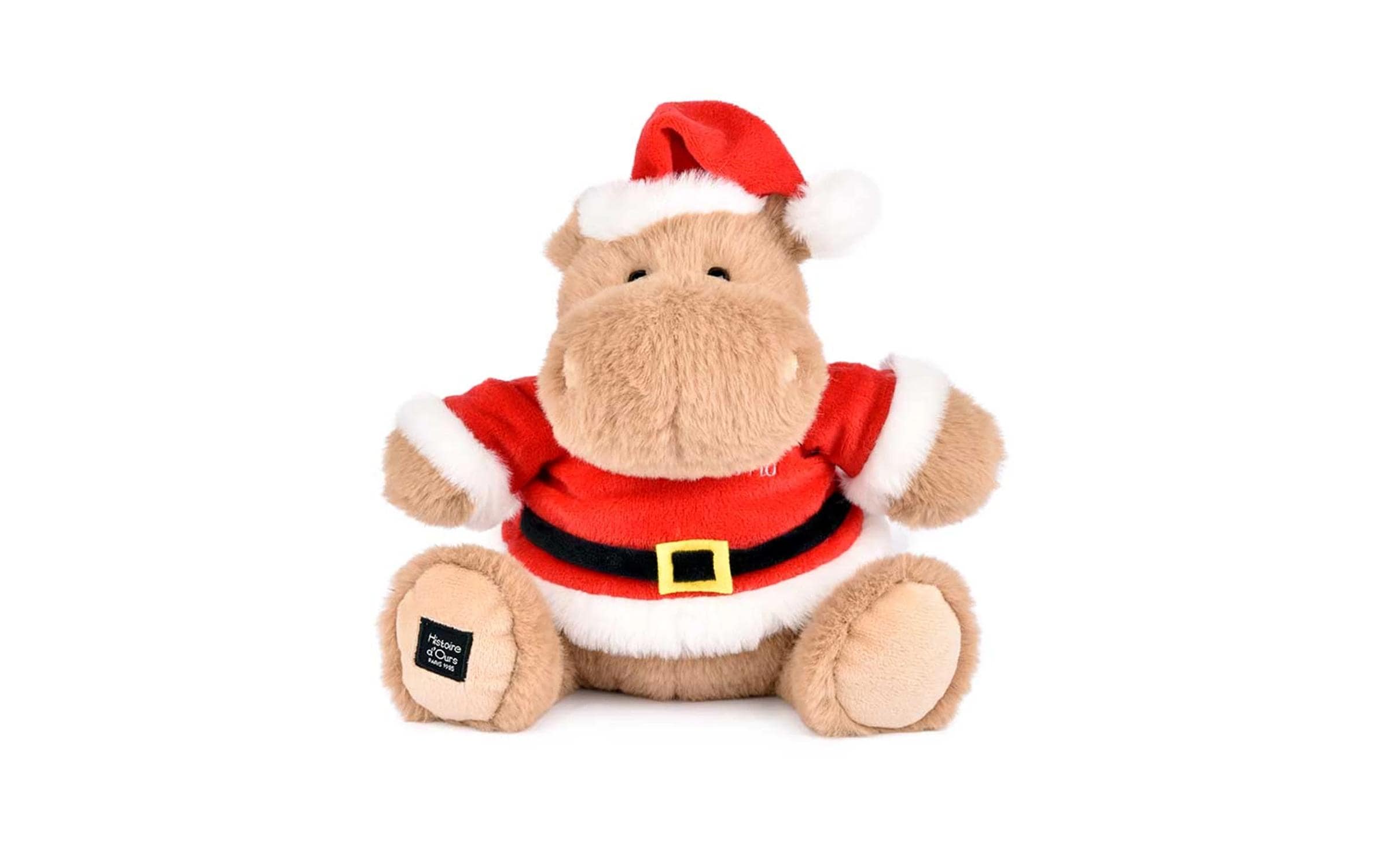 DouDou et compagnie Hippo Weihnachten 20 cm, Beige