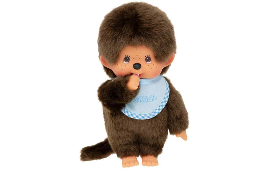 Monchhichi Light Blue Bib Boy 20 cm