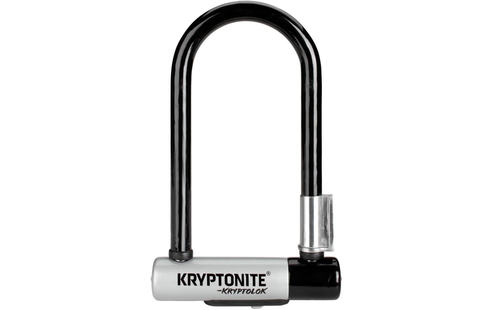 Kryptonite Bügelschloss KryptoLok series 2 Mini-7 inkl. Kryptoflex Grau