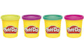 Play-Doh Knetspielzeug Vibrant, 4er Pack