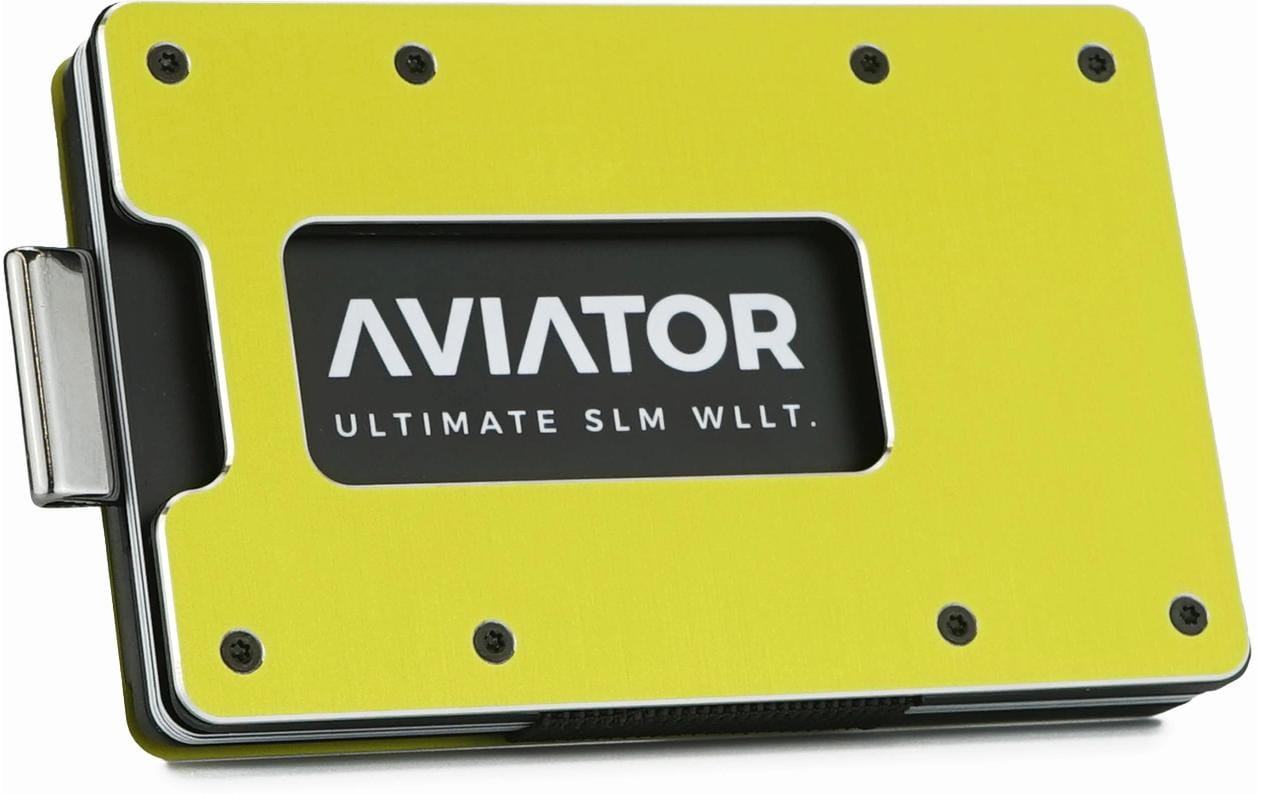 AVIATOR Wallet SLIDE AirTag fusion black