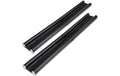 Luana Rose Zugluftstopper, Schwarz, 2er-Set