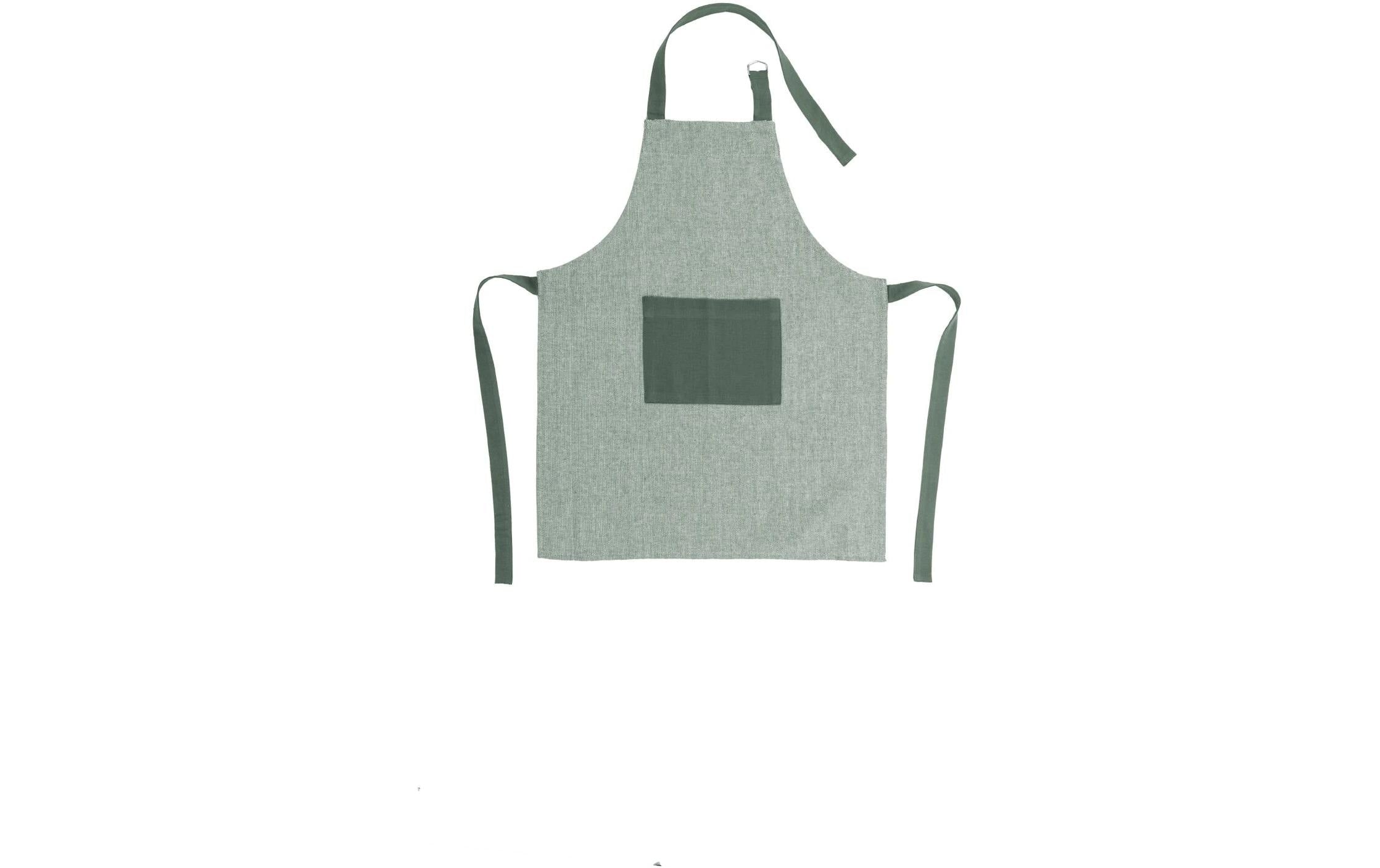 Tiseco Kinderschürze Baumwolle Grün 52 x 63 cm Grills & Feuerstellen Tiseco