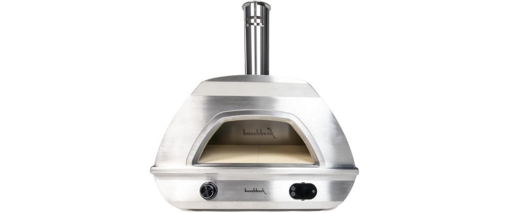 Buschbeck Pizzaofen Edelstahl Pizzagrill mit Thermometer 48x52x73,5 cm Grills & Feuerstellen Buschbeck
