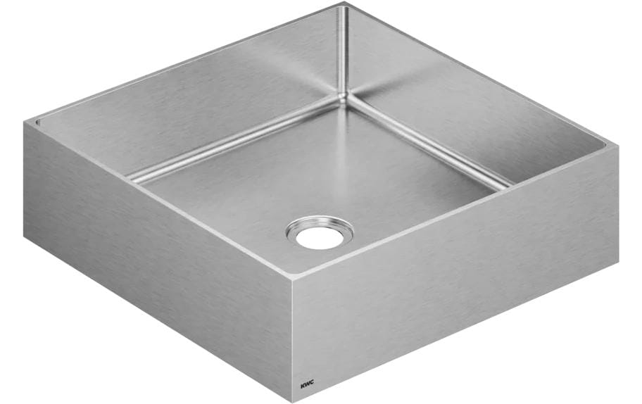 KWC Edelstahlbecken design 400 x 400 mm