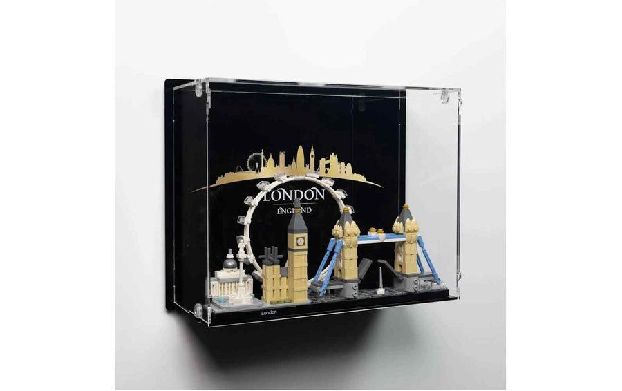 iDisplayit Acryl-Wand-Display für LEGO 21034 London