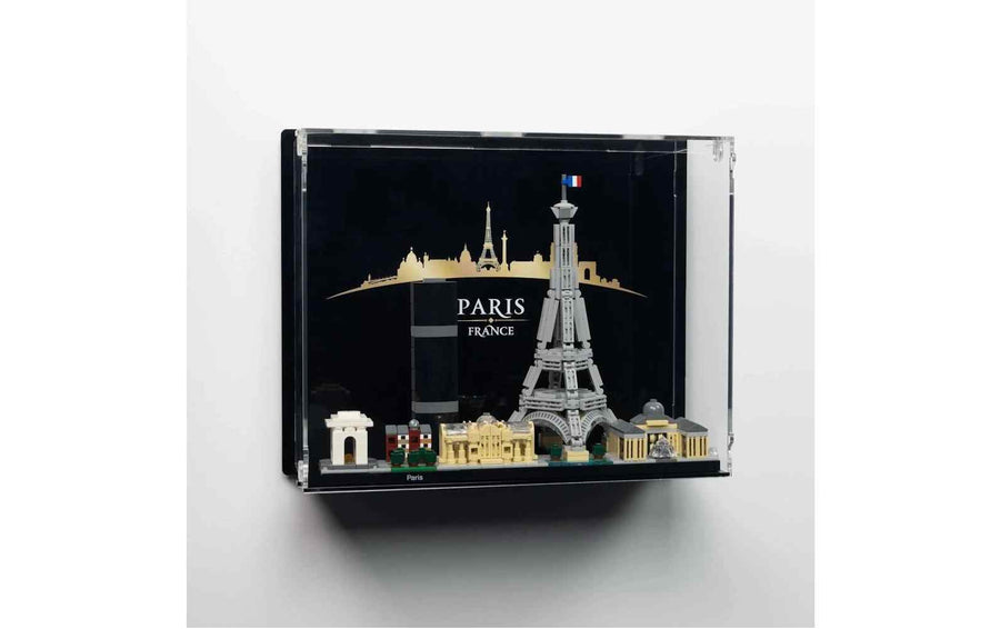 iDisplayit Acryl-Wand-Display für LEGO 21044 Paris