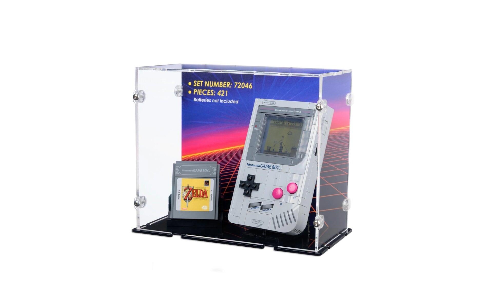 iDisplayit Acryl-Display für LEGO 72046 Nintendo Game Boy