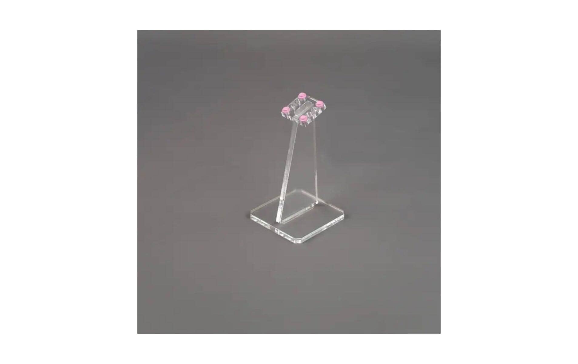 iDisplayit Acryl-Ständer für LEGO Modelle Angewinkelt 12 cm hoch
