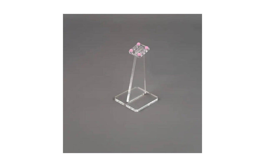 iDisplayit Acryl-Ständer für LEGO Modelle Angewinkelt 12 cm hoch