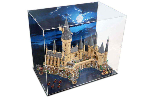 iDisplayit Acryl-Display für LEGO 71043 Harry Potter Schloss Hogwarts