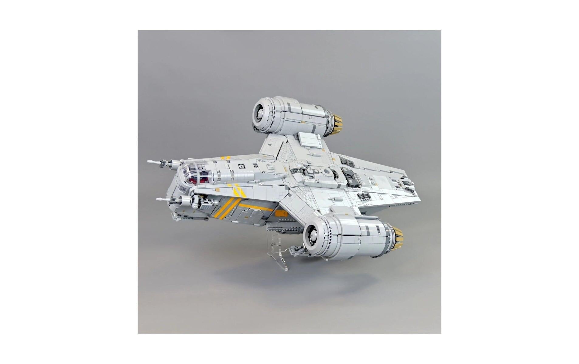 iDisplayit Acryl-Ständer für LEGO 75331 Star Wars The Razor Crest