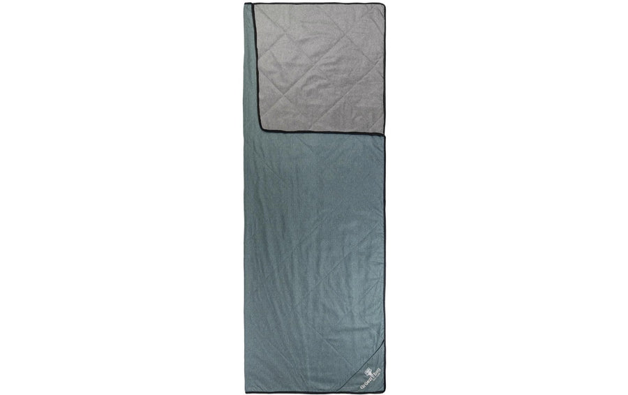 Grüezi Bag Wellhealth Blanket Wool Deluxe 185 cm, Grau