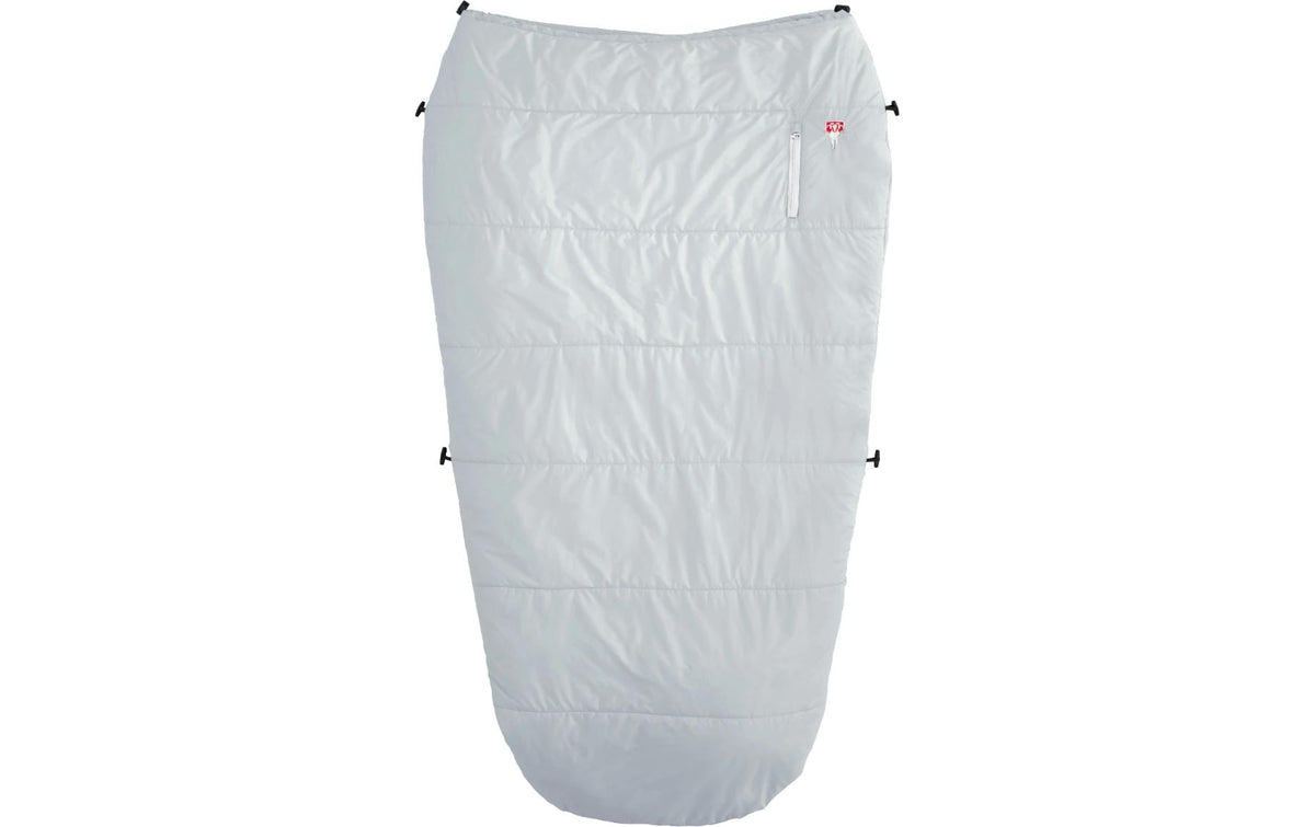 Grüezi Bag Feater – Das Fussheizungslicht 200 cm, Grau