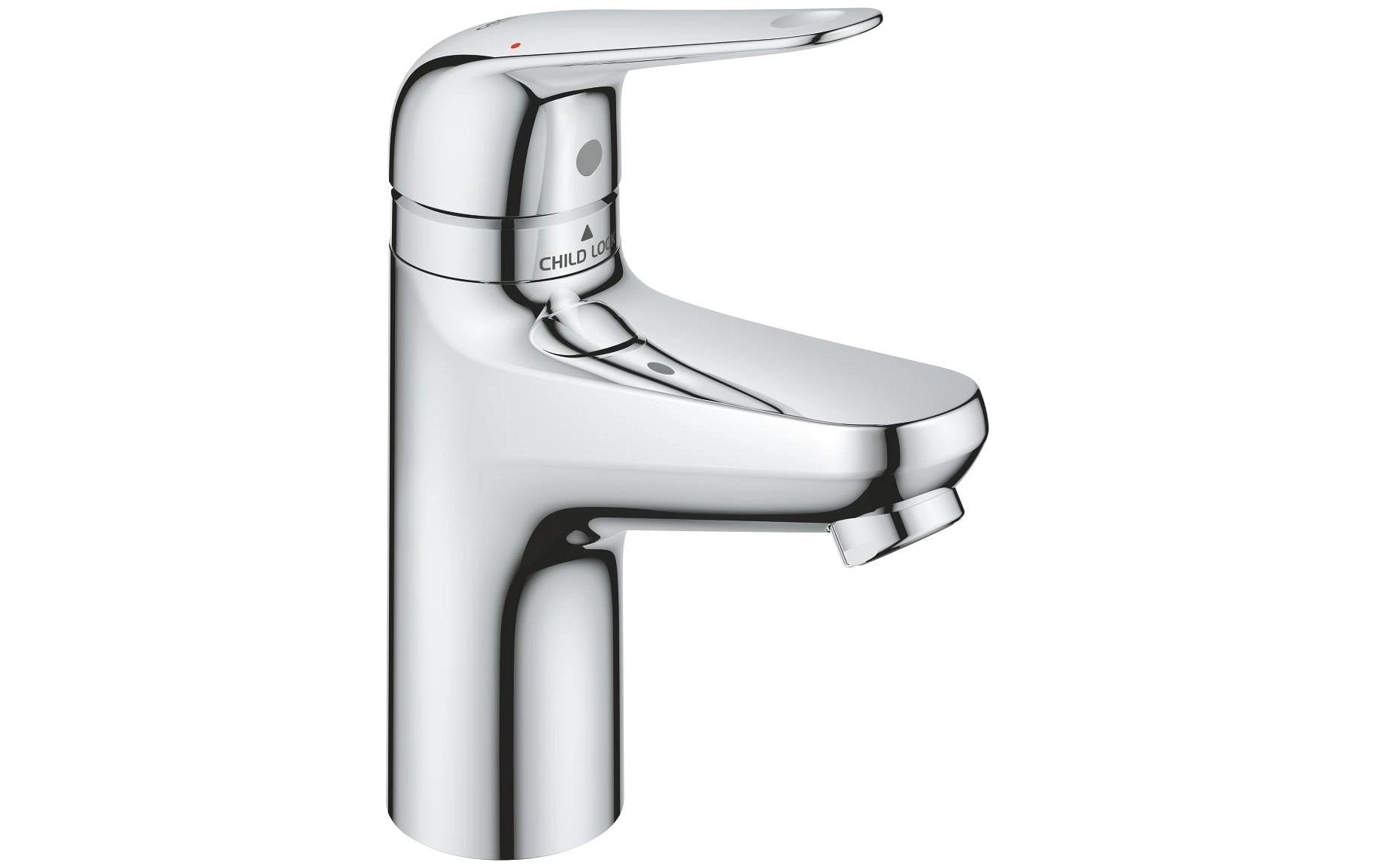 GROHE Einhand-Waschbatterie Swift Click Child-Lock, S
