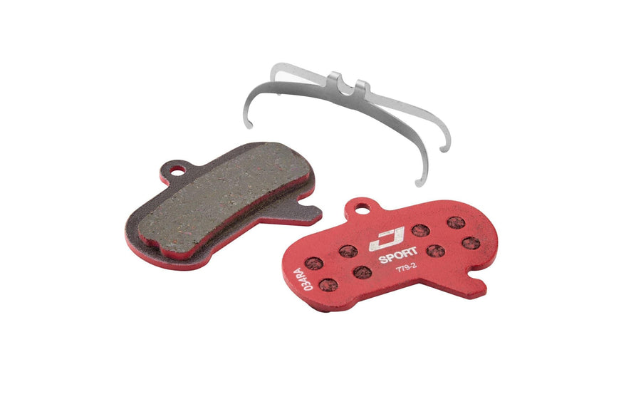 JAGWIRE Bremsbeläge DCA103 Sport Semi-Metallic Rot