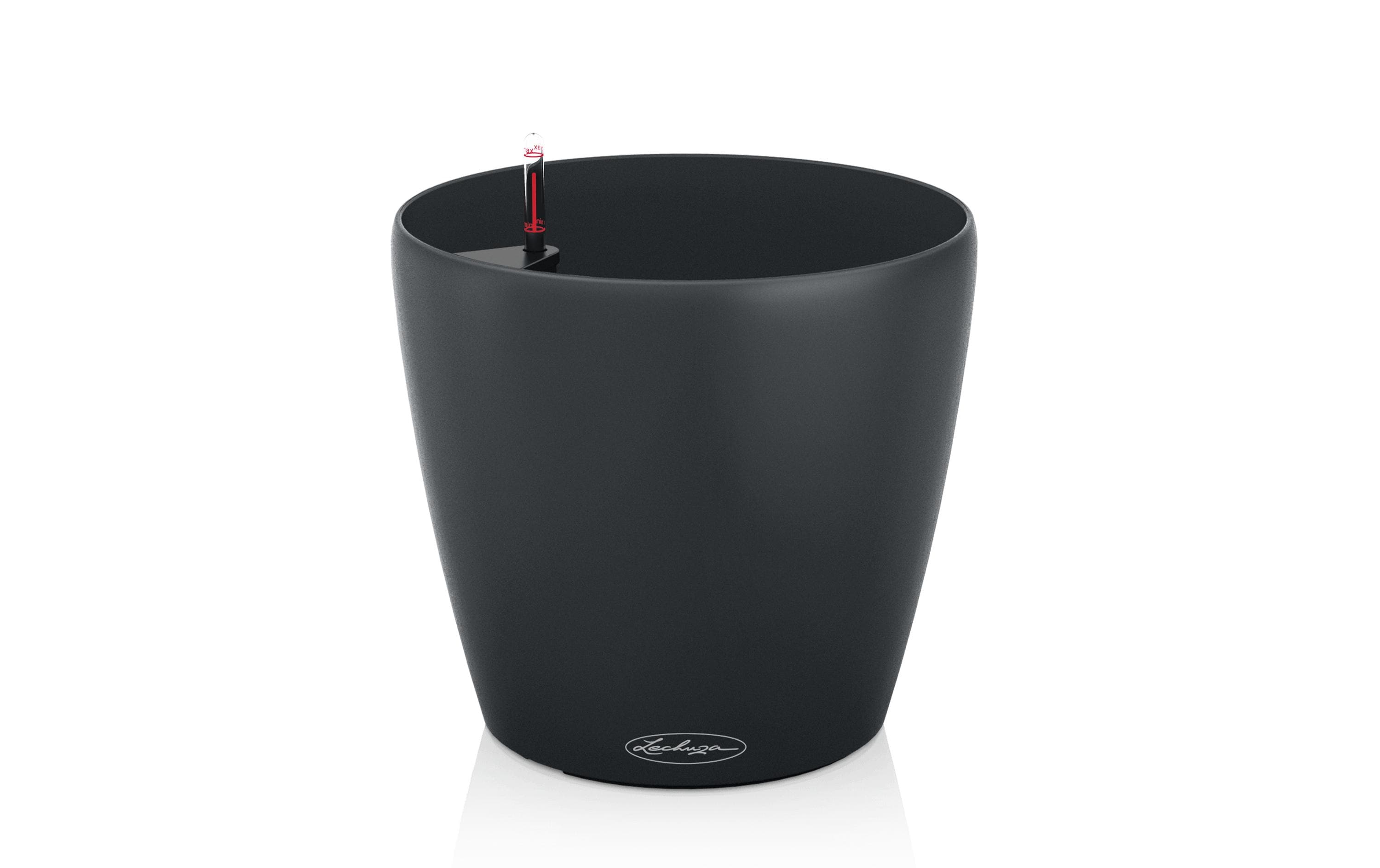 Lechuza CLASSICO Eco Pflanzgefäß Dunkelgrau 43 cm aus recycelbarem Kunststoff Garten & Outdoor > Pflanzen > Pflanzengefäße Lechuza
