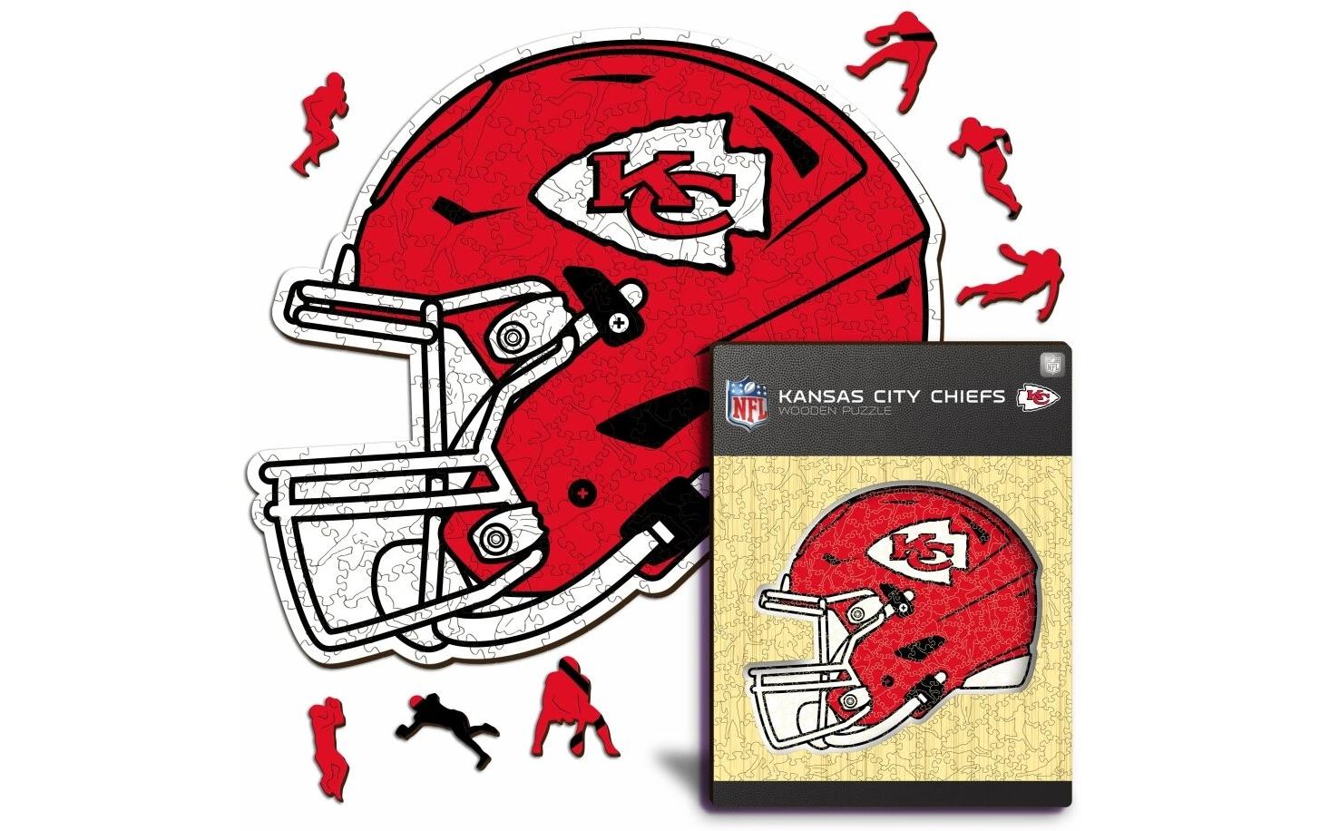Iconic Puzzle Holz-Puzzle NFL – Kansas City Chiefs S, 150 Teile