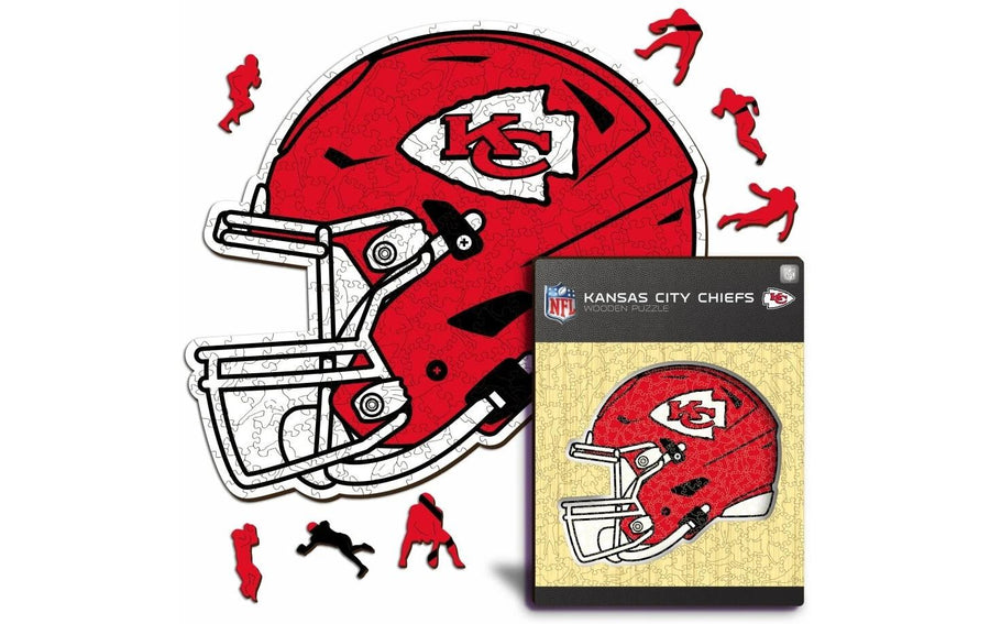 Iconic Puzzle Holz-Puzzle NFL – Kansas City Chiefs S, 150 Teile