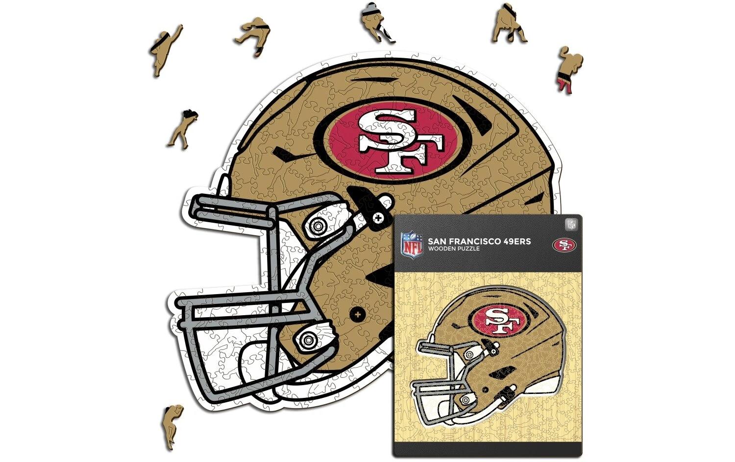 Iconic Puzzle Holz-Puzzle NFL -San Francisco 49-ers S, 150 Teile