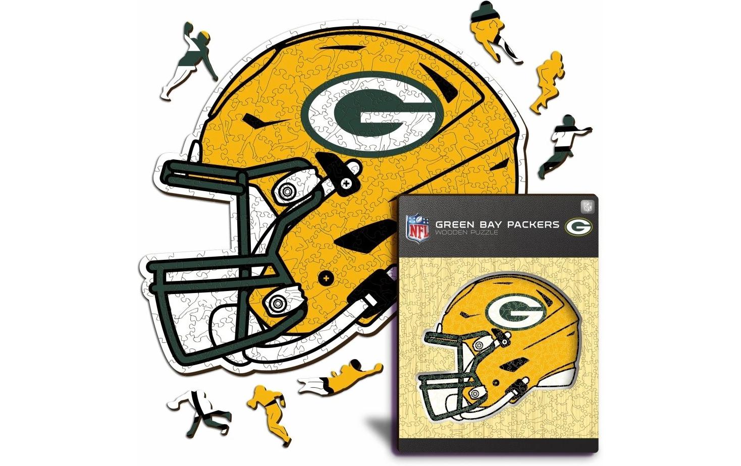 Iconic Puzzle Holz-Puzzle NFL – Green Bay Packers S, 150 Teile