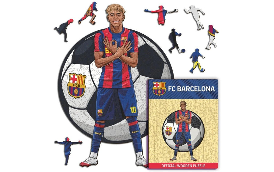 Iconic Puzzle Holz-Puzzle Lamine Yamal Pose S, 150 Teile