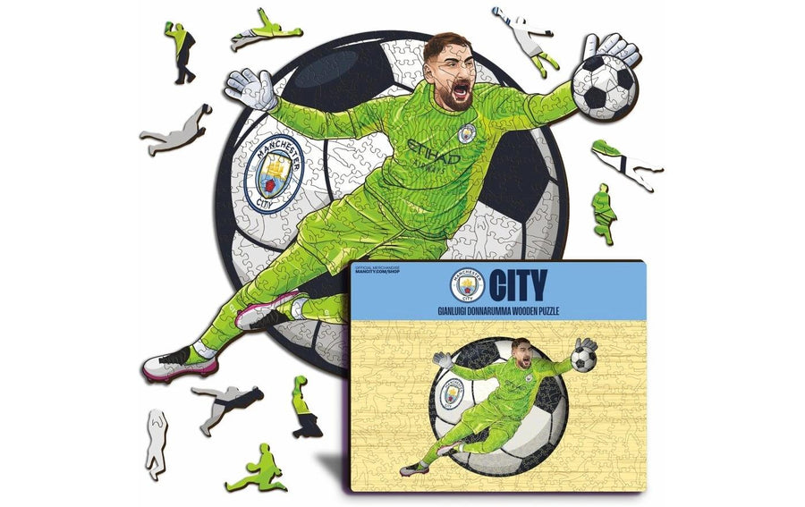 Iconic Puzzle Holz-Puzzle Gianluigi Donnarumma S, 150 Teile