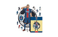 Iconic Puzzle Holz-Puzzle Achraf Hakimi – PSG S, 150 Teile