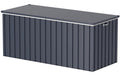 Gartenbox Metall Anthrazit 770L – Stauraum für Kissen Garteneinrichtung Duramax