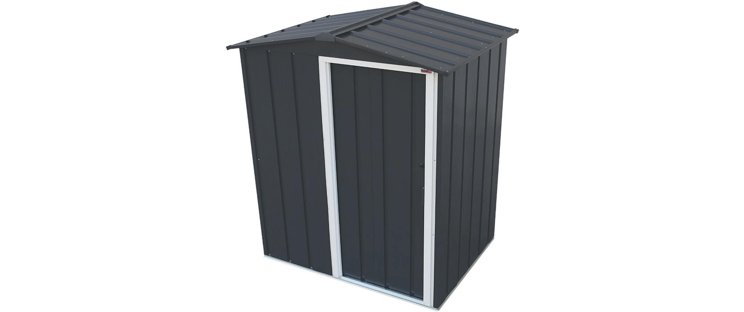 Eco-Shed Metall-Gartenhaus wetterfest 5 x 4 für Gartenwerkzeuge Garteneinrichtung Duramax