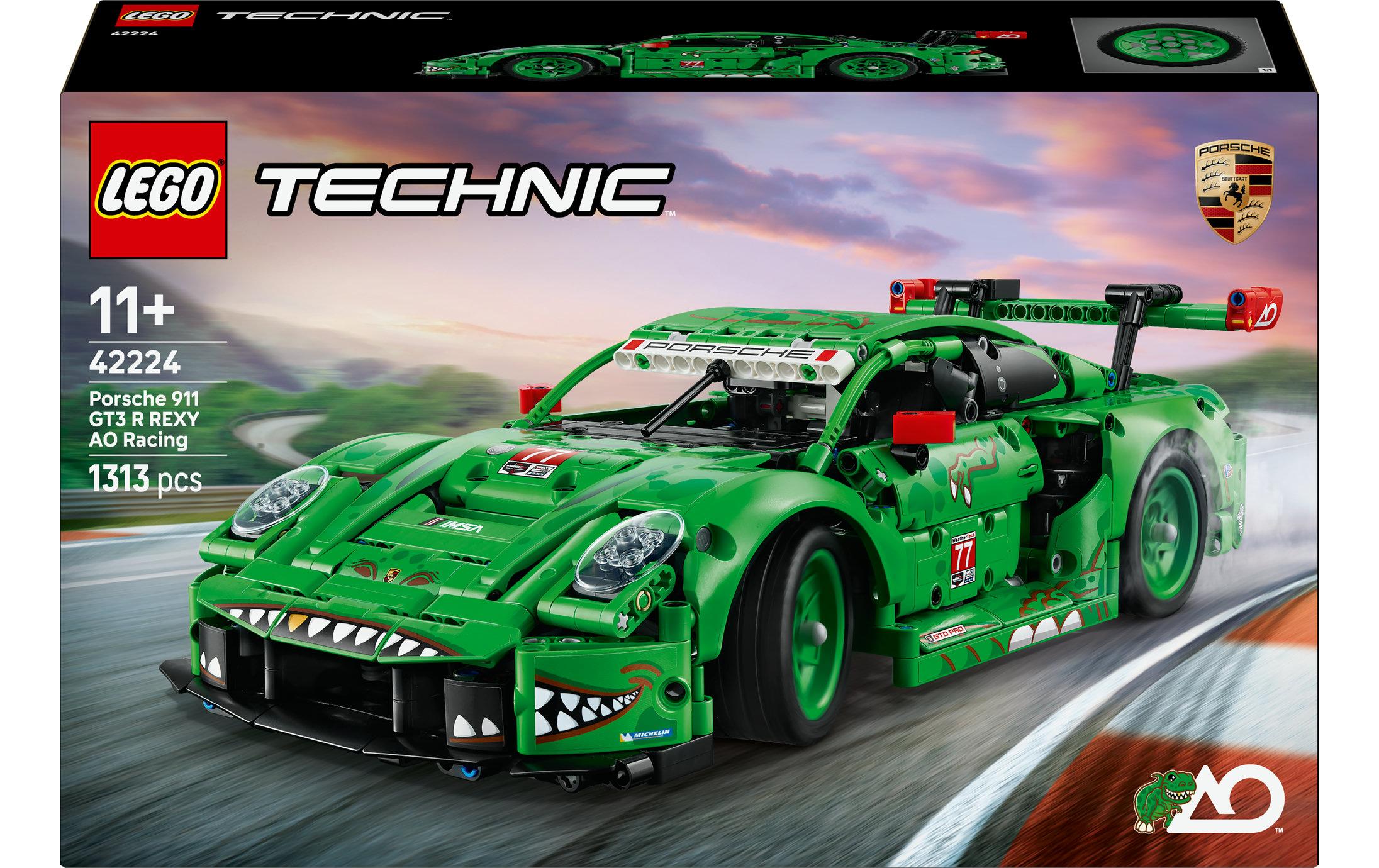 LEGO® Technic Porsche 911 GT3 R REXY AO Racing Rennwagen 42224