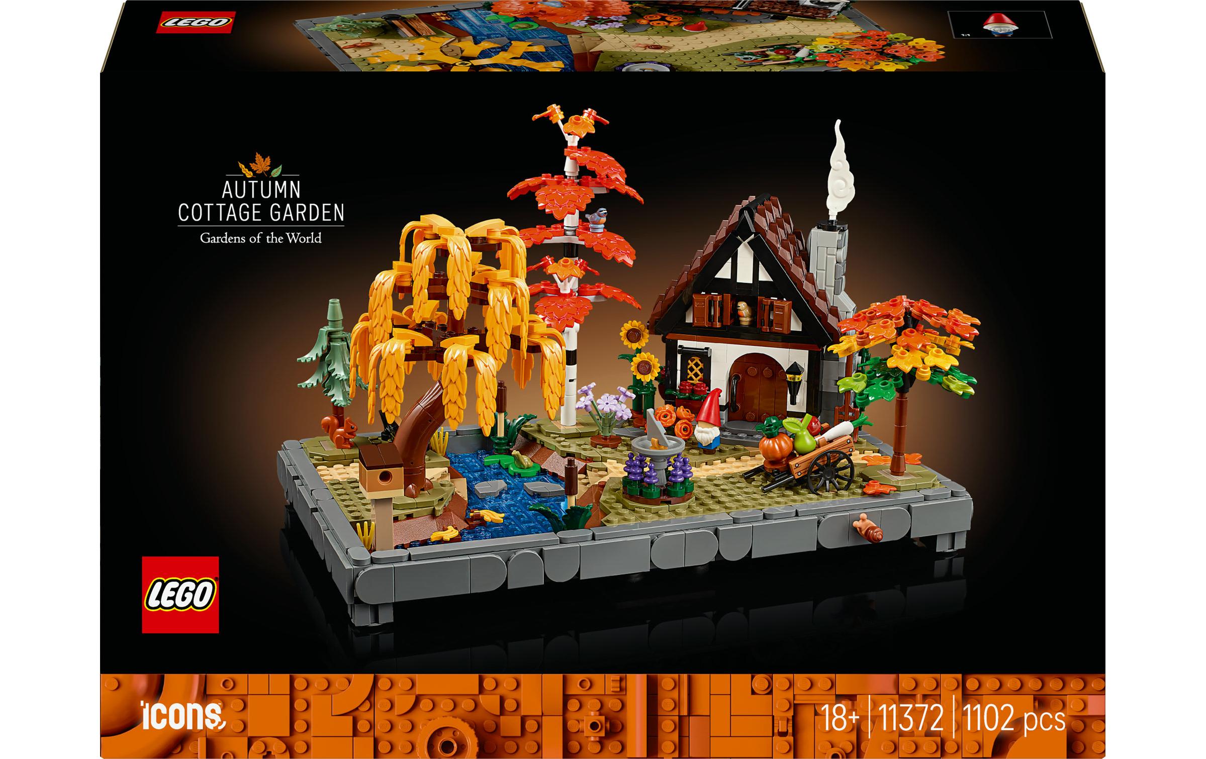 LEGO® Icons Herbstlicher Landhausgarten 11372