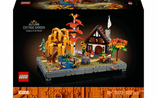LEGO® Icons Herbstlicher Landhausgarten 11372