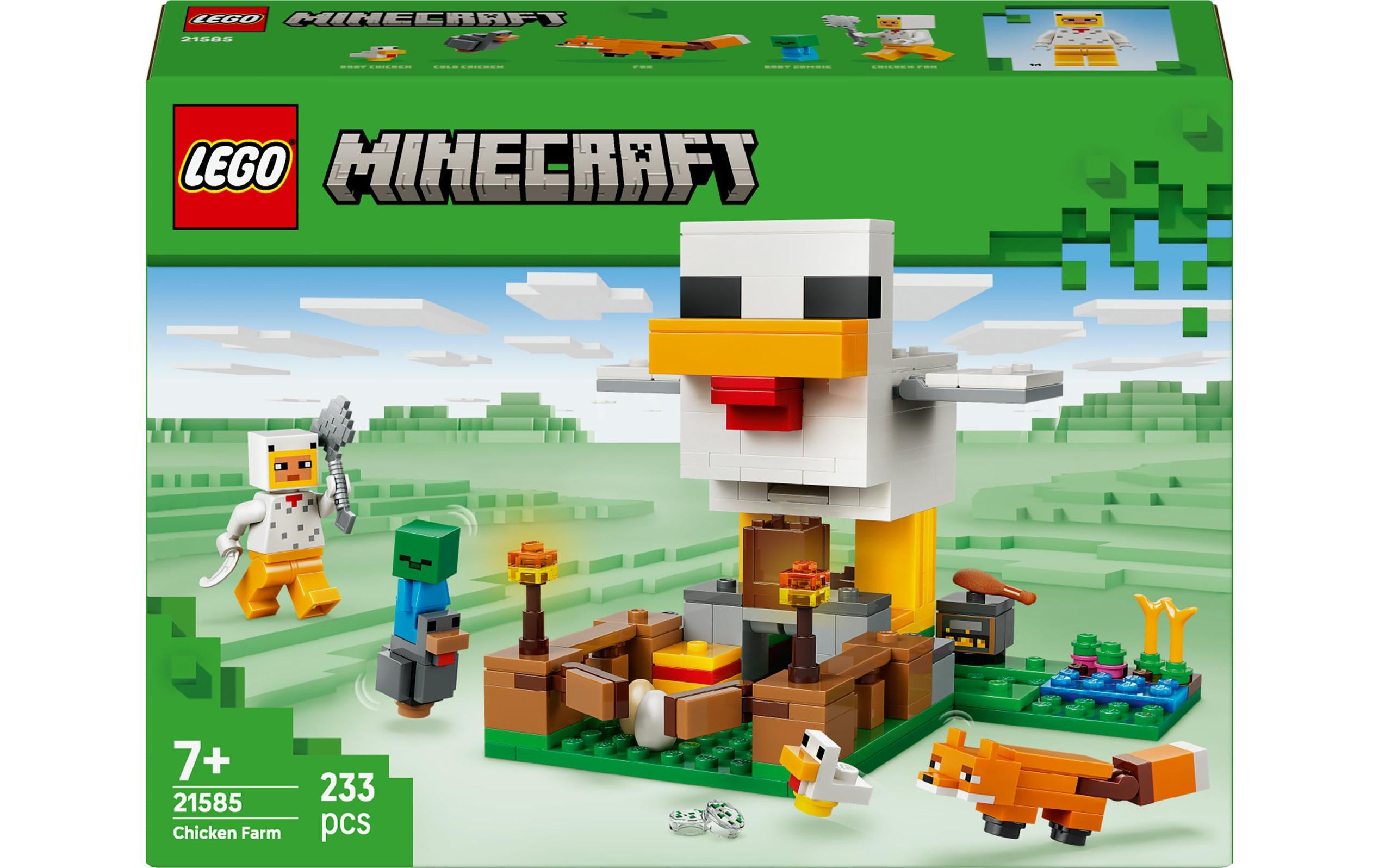 LEGO® Minecraft Hühnerfarm 21585