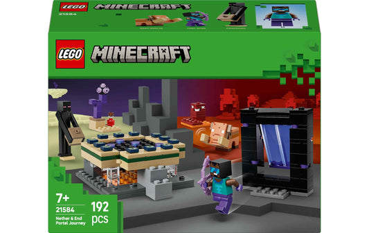 LEGO® Minecraft Reise durch Nether und Endportal 21584