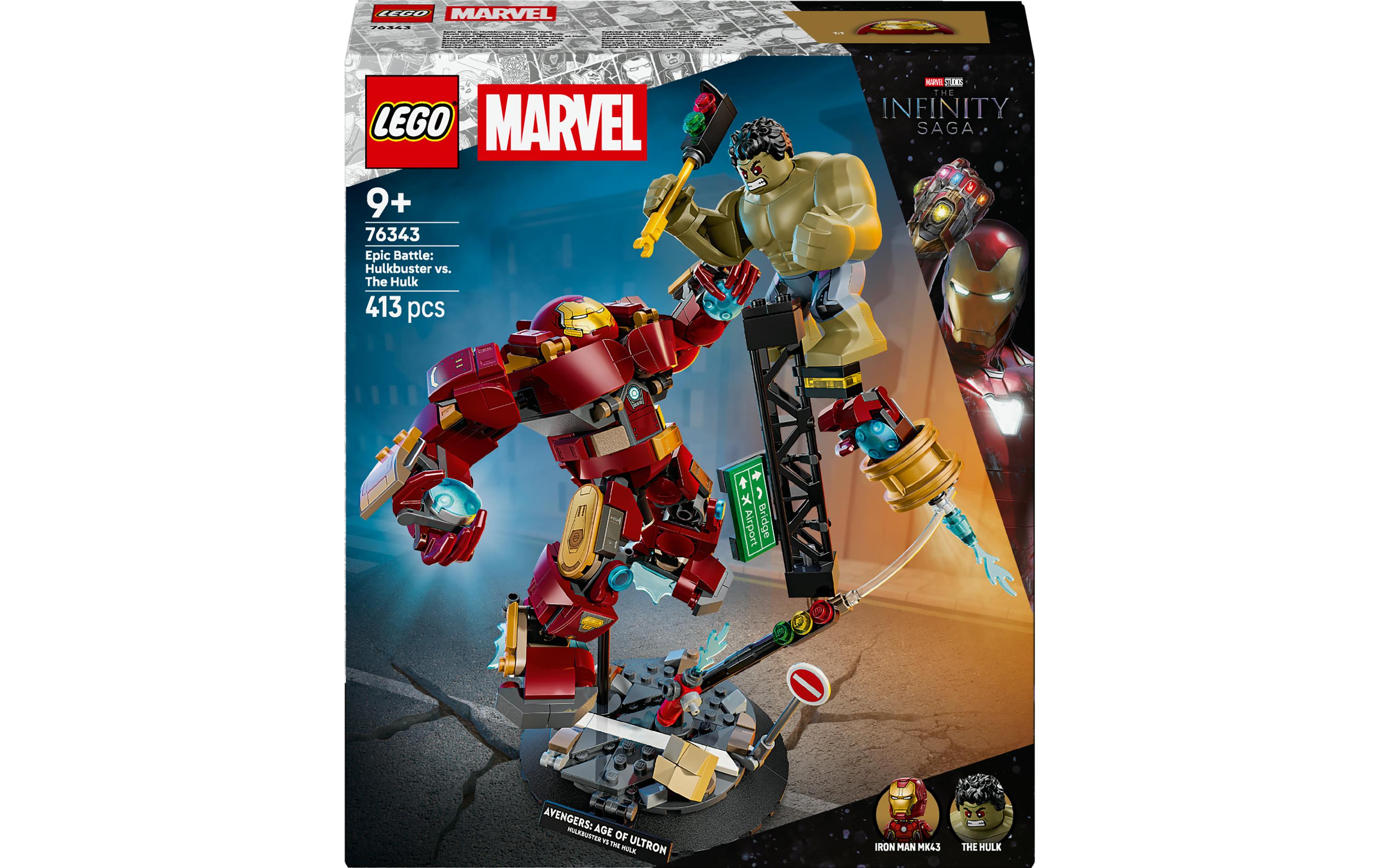 LEGO® Marvel Duell der Giganten: Hulkbuster vs. Hulk 76343