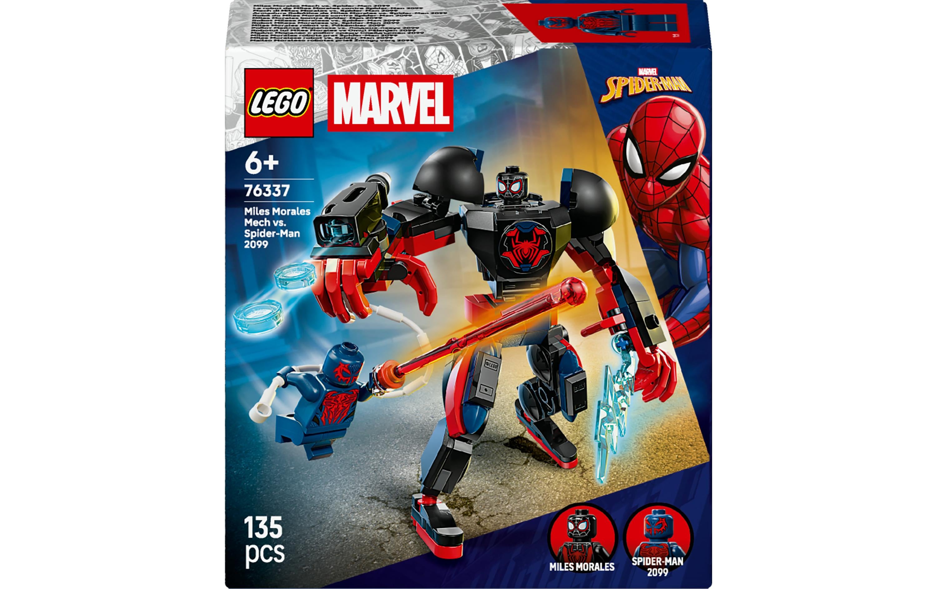 LEGO® Marvel Miles Morales Mech vs. Spider-Man 2099 76337