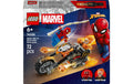 LEGO® Marvel Spider-Man vs. Ghost Rider auf seinem Motorrad 76335