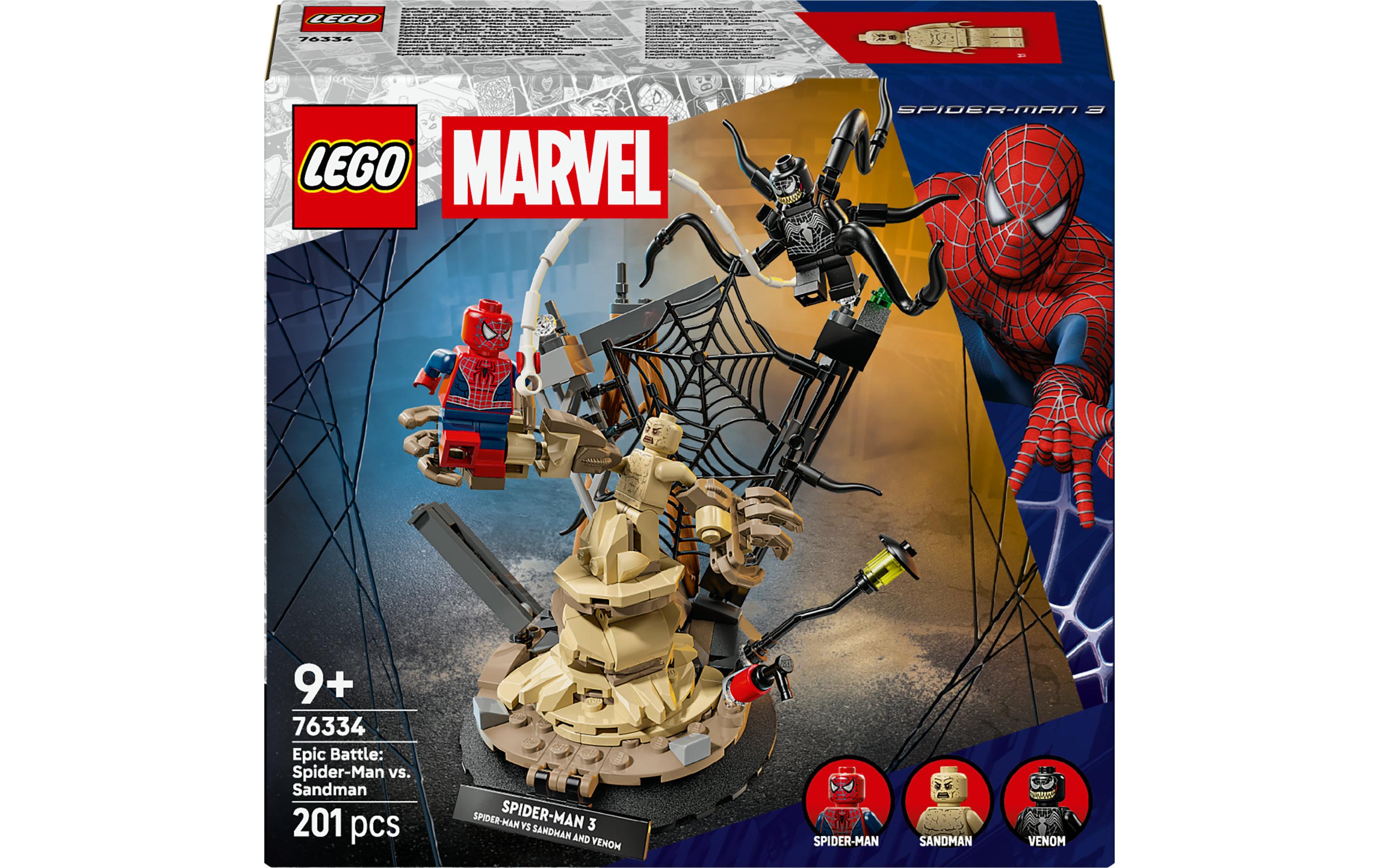 LEGO® Marvel Grosser Showdown: Spider-Man vs. Sandman 76334