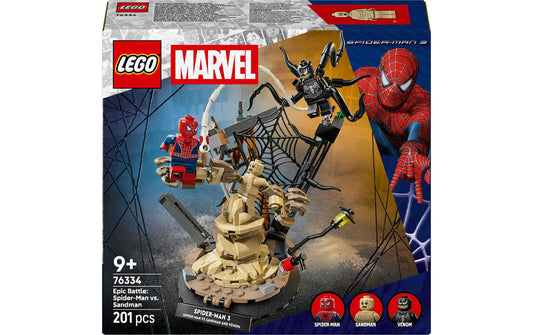 LEGO® Marvel Grosser Showdown: Spider-Man vs. Sandman 76334