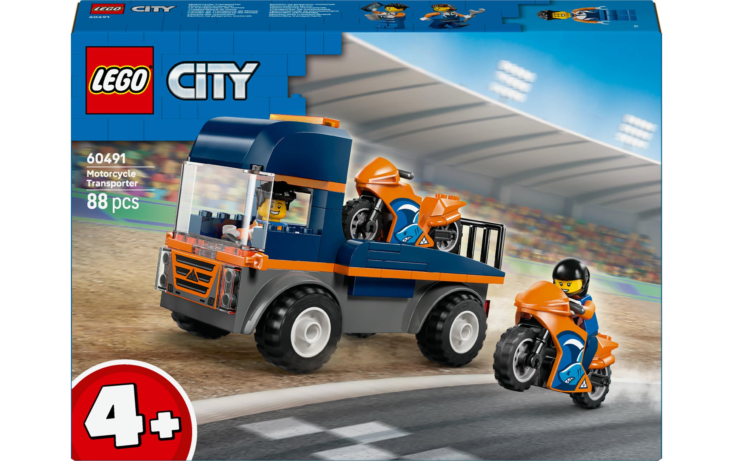 LEGO® City Motorradtransporter 60491
