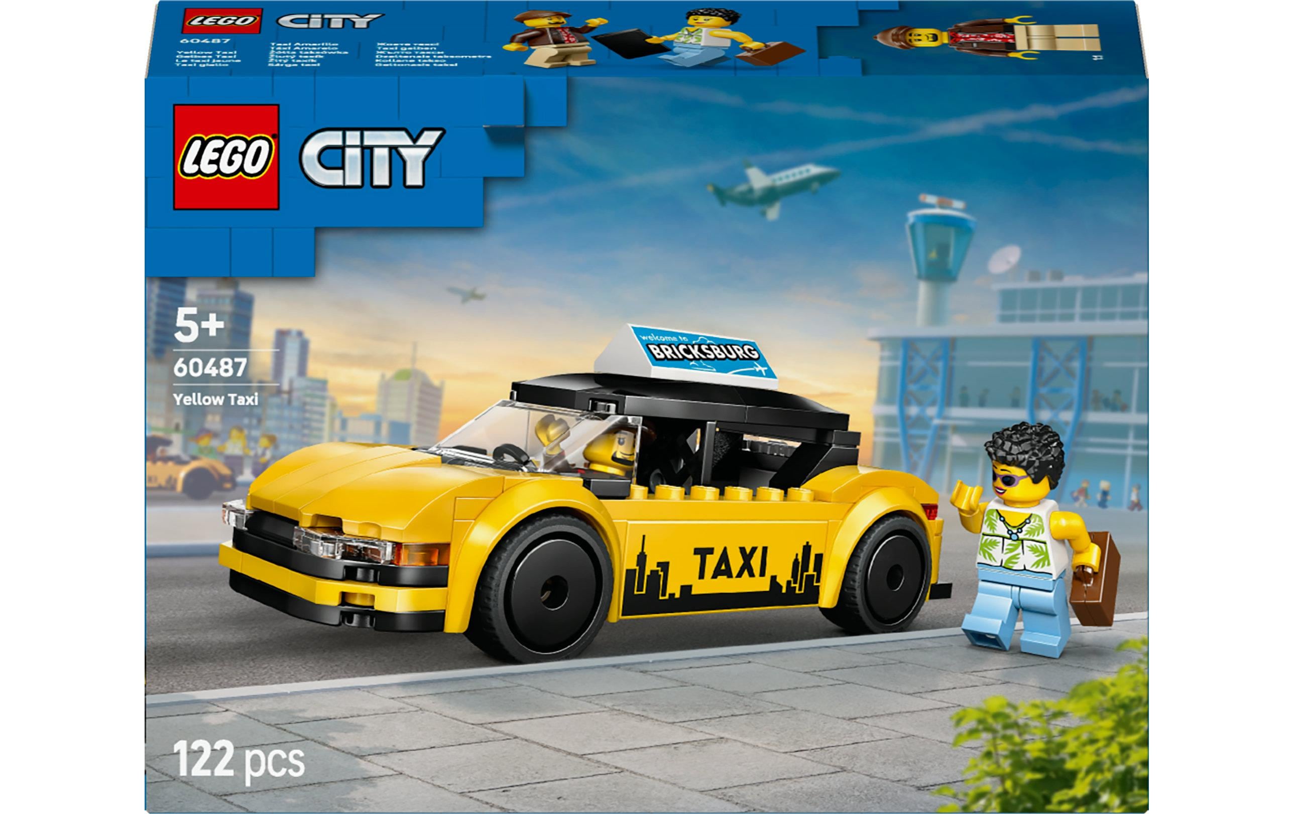 LEGO® City Gelbes Taxi 60487