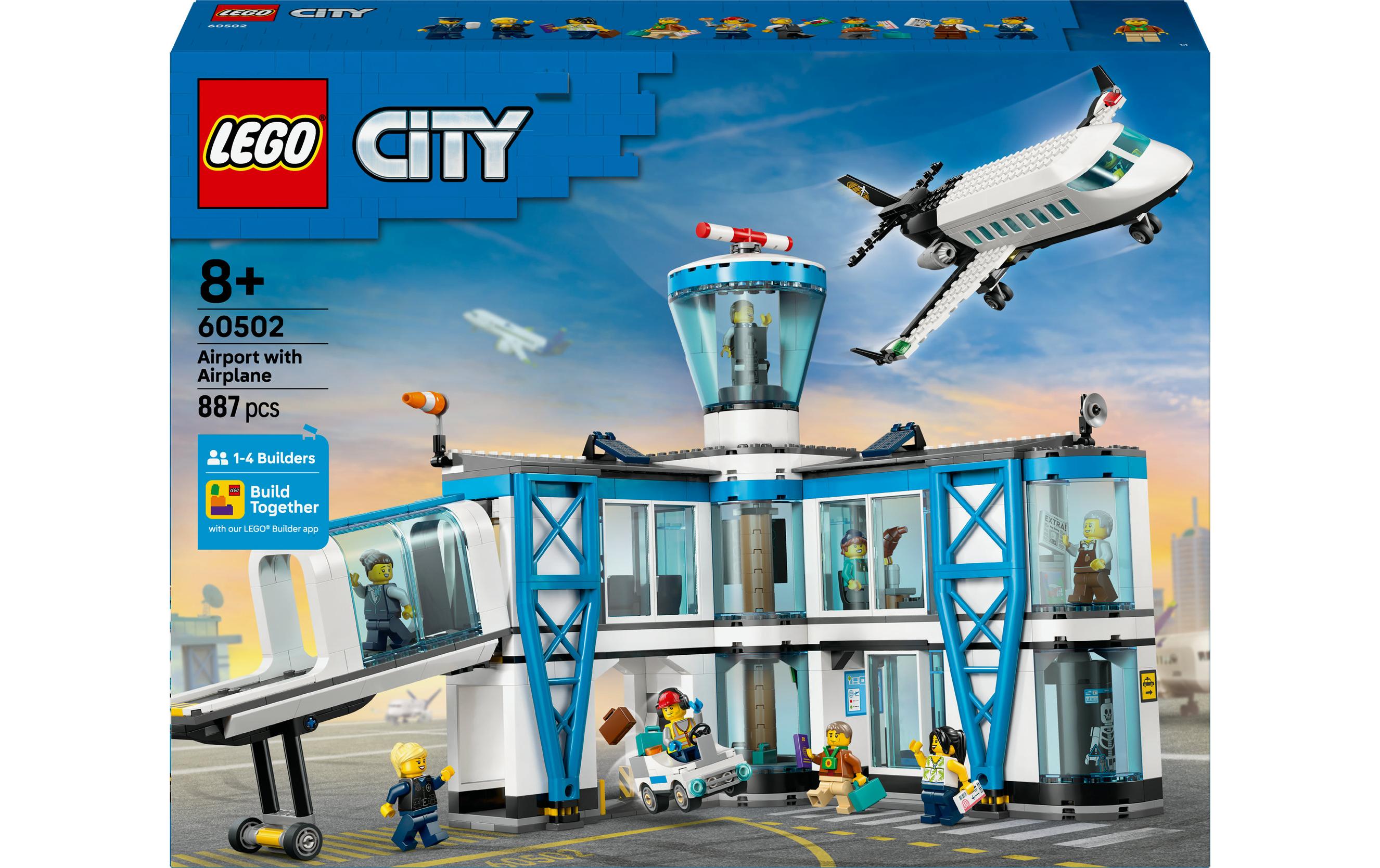 LEGO® City Flughafen mit Flugzeug 60502